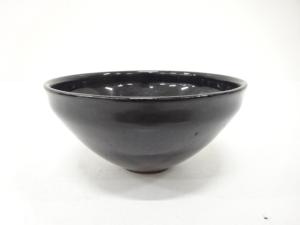 黒釉　天目　茶碗